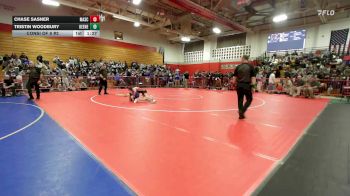 113 lbs Consi Of 8 #2 - Chase Sasner, Mascenic vs Tristin Woodbury, Keene