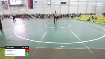 123 lbs Consi Of 8 #2 - Silas Orozco, NexGen WC vs Aden Martinez, New Mexico Slam Wrestling Club