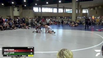 144 lbs Quarters & 3rd Wb (32 Team) - Yanik Simon, Team Rich Habits Black vs Brady Hand, TNWA #1