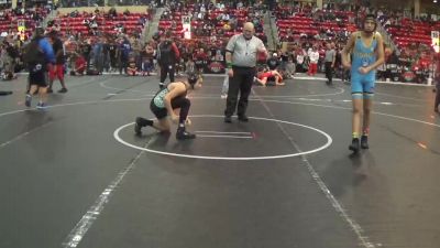 120 lbs Champ. Round 1 - Jordan Moreno, Garden City Wrestling Club vs Connor Way, Derby Wrestling Club