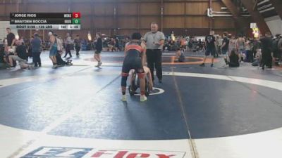 135 lbs Round Of 16 - Jorge Rios, Monster Garage vs Brayden Boccia, Doughboys