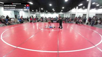 75 lbs Paxton Fellows, Texas vs Vincent Foster, Pennsylvania Red