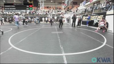 67-70 lbs Rr Rnd 1 - Chance Chill, Perry Wrestling Academy vs Jaxxe Madrid, Chickasha Youth Wrestling