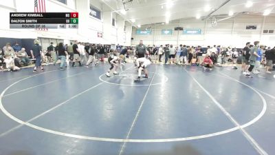 126 lbs Round Of 16 - Andrew Kimball, MD vs Dalton Smith, OH