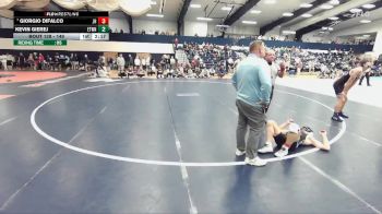 149 lbs Champ. Round 2 - Giorgio Difalco, Johns Hopkins vs Kevin Gierej, Elizabethtown