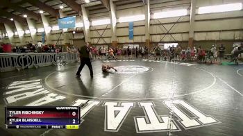 62 lbs Quarterfinal - Tyler Ribchinsky, NJ vs Kyler Blaisdell, ID