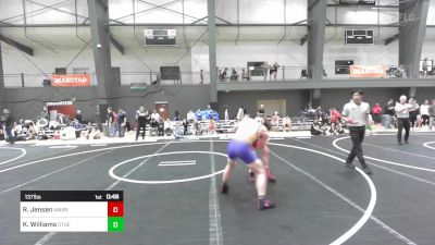 137 lbs 5th Place - Ragan Jensen, Warriors Of Christ vs Kaden Williams, Other Team