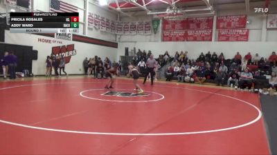 JV-3 lbs Round 1 - Addy Ward, Davis County vs Pricila Rosales, Iowa City Liberty