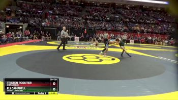 D3-113 lbs Semifinal - Eli Campbell, Legacy Christian vs Tristen Rossiter, Shenandoah