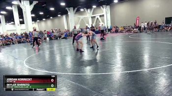 126 lbs Round 2 (6 Team) - Skyler Barreto, Bad Bay Wrestling Club vs Jordan Korreckt, All In