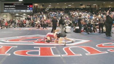 124 lbs Round Of 16 - Emma Mantei, MI vs Julia Schnell, CO