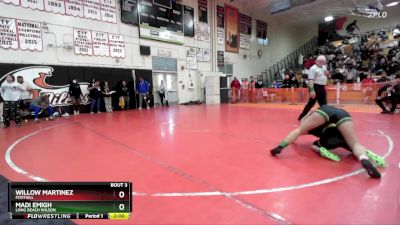 125 lbs Cons. Round 5 - Michaella Bazan, Castro Valley vs Alyssa Ramos, Ventura