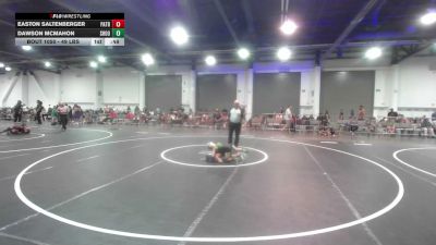 49 lbs Quarterfinal - Easton Saltenberger, Patriot Mat Club vs Dawson McMahon, Shootbox WC