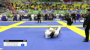 VICTOR HUGO CERVANTES vs CLAUDENIS DA SILVA FERNANDES 2024 Brasileiro Jiu-Jitsu IBJJF