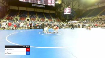 126 lbs Rnd Of 128 - Gage Walker, Oklahoma vs Jack Palzet, Illinois