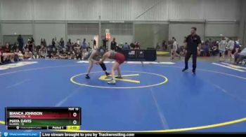 122 lbs Round 1 (8 Team) - Bianca Johnson, Washington vs Maya Davis, Illinois