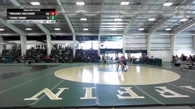 131 lbs Semifinal - Ciara Riner, Tiffin University vs Brianna Holcomb, Frostburg State