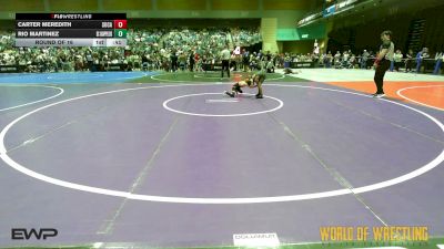 52 lbs Round Of 16 - Carter Meredith, SoCal Hammers vs Rio Martinez, Douglas County Grapplers Wrestling Club
