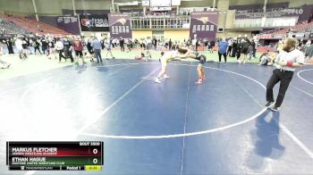 157 lbs Cons. Round 2 - Ethan Hague, Eastside United Wrestling Club vs Markus Fletcher, Askren Wrestling Academy