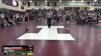 125 lbs Round 1 - Isabella Dzehverovic, Waterloo West vs Abby Rachut, Osage