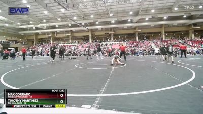 64 lbs Quarterfinal - Timothy Martinez, Pomona Elite vs Max Corrado, The Best Wrestler