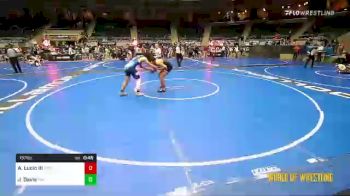 157 lbs Consi Of 16 #2 - Armando Lucio III, Valiant Prep vs Jaylen Davis, Powerhouse Wrestling Club