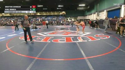 126 lbs Consi Of 128 #2 - Drayton Johnson, SC vs Kael Seneca, FL