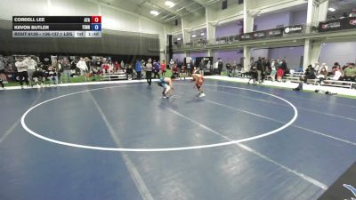 136-137.1 lbs Champ. Round 2 - Kiivon Butler, Tennessee vs Cordell Lee, Alabama Takedown Academy