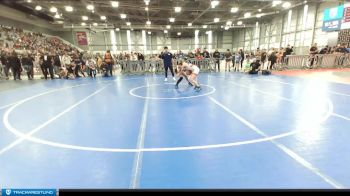 110 lbs Champ. Round 2 - Chase Hemphill, COWA vs Trexton Harned, Idaho