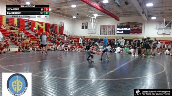 Youth-70 lbs Finals (8 Team) - Luca Pepe, Mount Olive vs Gianni Keck, Easton (PA)