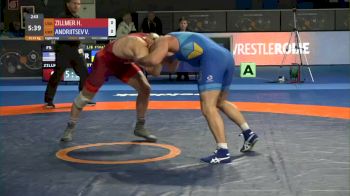 97 kg Prelims - Hayden Zillmer, USA vs Valerii Andriitsev, UKR