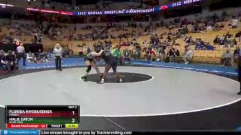 159 lbs Cons. Round 1 - Halie Eaton, Blair Oaks vs Florida Niyokusenga, Eureka
