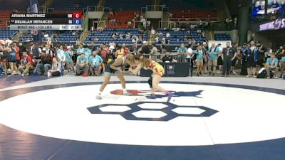 125 lbs Champ. Rd Of 64 - Ariana Martinez, New Mexico vs Delialah Betances, Georgia