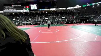 86 lbs Quarterfinal - Nora Elliott, ROGA vs Aria Zenowicz, RMW2