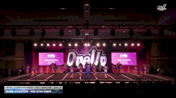 Shine Athletics - Pop Star Crew [2026 L3 Senior Coed - D2 - Medium Day 2] 2026 One Up Grand Nationals