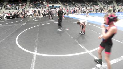 70 lbs Rr Rnd 2 - Presley Williams, Sperry Wrestling Club vs Oria Parker, Tulsa Blue T Panthers