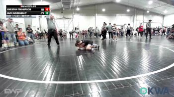 64 lbs Consolation - Cheston Thompson, HURRICANE WRESTLING ACADEMY vs Jack Goodnight, Coweta Tiger Wrestling