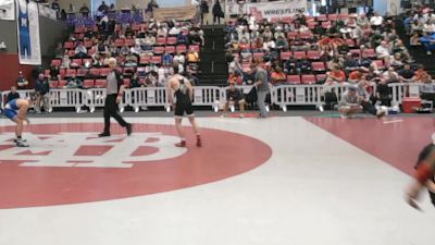 144 lbs Quarterfinal - Hutch Blank, Grace Christian (Franklin) vs William Hamilton, McCallie School