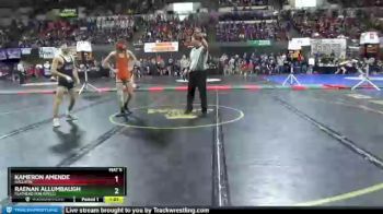 Champ. Round 1 - Kameron Amende, Gallatin vs Raenan Allumbaugh, Flathead (Kalispell)