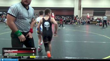 107 lbs Round 1 - Cullen Spence, Team Palmetto vs John Manning, Spatola Wrestling