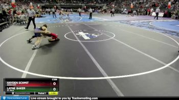 Champ. Round 1 - Hayden Schmit, David City vs Layne Baker, St. Paul