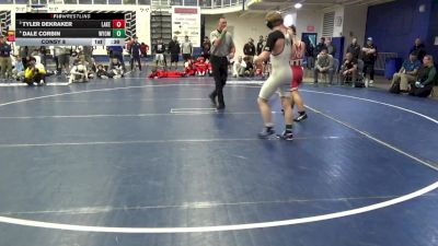 139 lbs Consy 8 - Tyler Dekraker, Lake Highland Prep-FL vs Dale Corbin, Wyoming Seminary