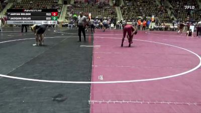 6A 150 lbs Champ. Round 2 - Jaoquin Salas, Gulf Shores vs Jaryan Belser, Park Crossing High School