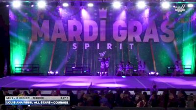 Louisiana Rebel All Stars - Courage [2026 L2 Senior - Medium Day 1] 2026 Mardi Gras Grand Nationals