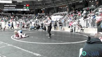 75 lbs Round Of 16 - Conner Roberts, Raw Wrestling Club vs Brock Monson, Stroud Youth Wrestling Club