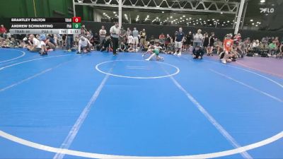 56 lbs Round 5 (6 Team) - Brantley Dalton, Team Barracuda vs Andrew Schwarting, PA Alliance