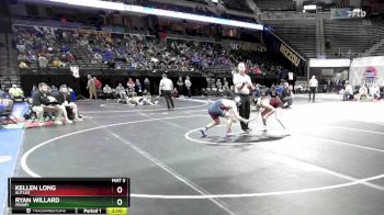 150 Class 1 lbs Champ. Round 1 - Kellen Long, Butler vs Ryan Willard, Priory