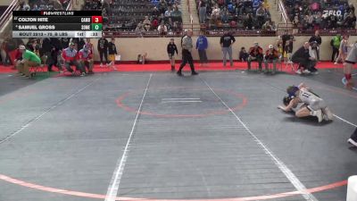 75_B lbs Consi Of 8 #1 - Colton Hite, Cambria Heights vs Samuel Gross, Somerset