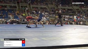 88 lbs Quarters - Kolby Warren, Missouri vs Alan Koehler, Minnesota