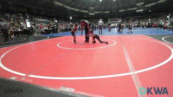 43 lbs Rr Rnd 1 - Harley Howell, Henryetta Knights Wrestling Club vs Conway Welden, Raw Wrestling Club
